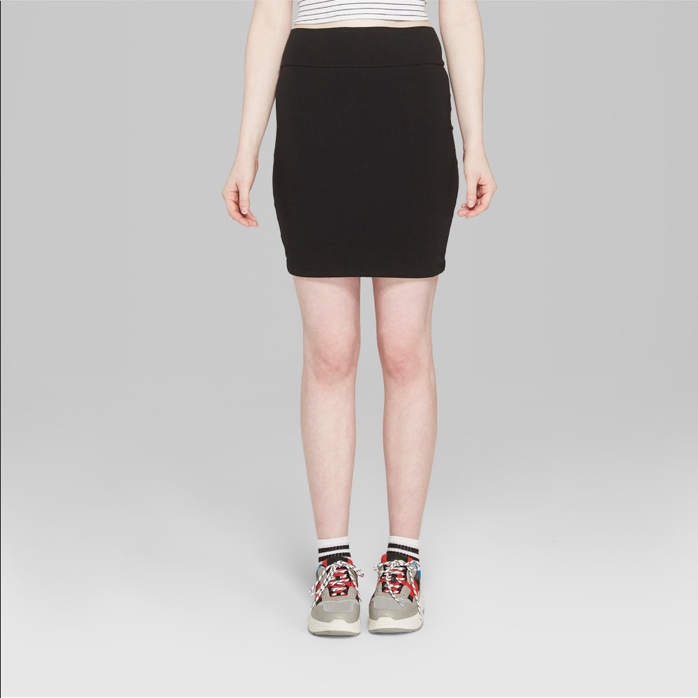 Wild Fable Black Mini Skirt